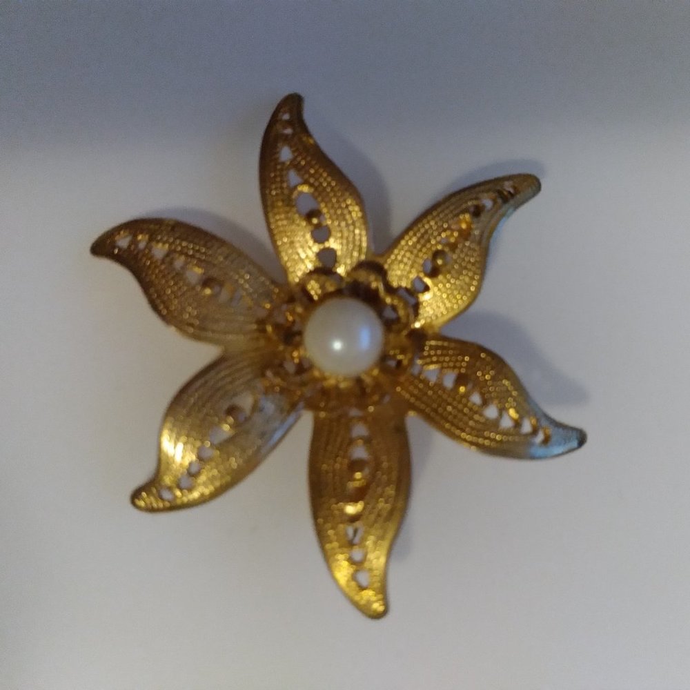 Vintage Sea Star Brooch